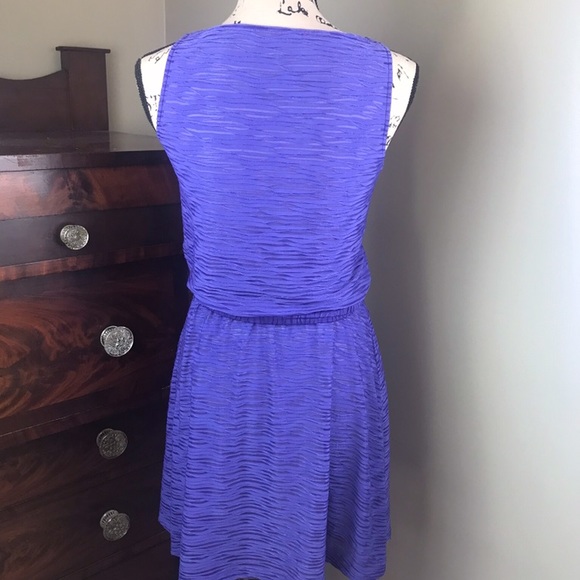 Catherine Malandrino Purple Sleeveless Dress XS - Picture 5 of 6